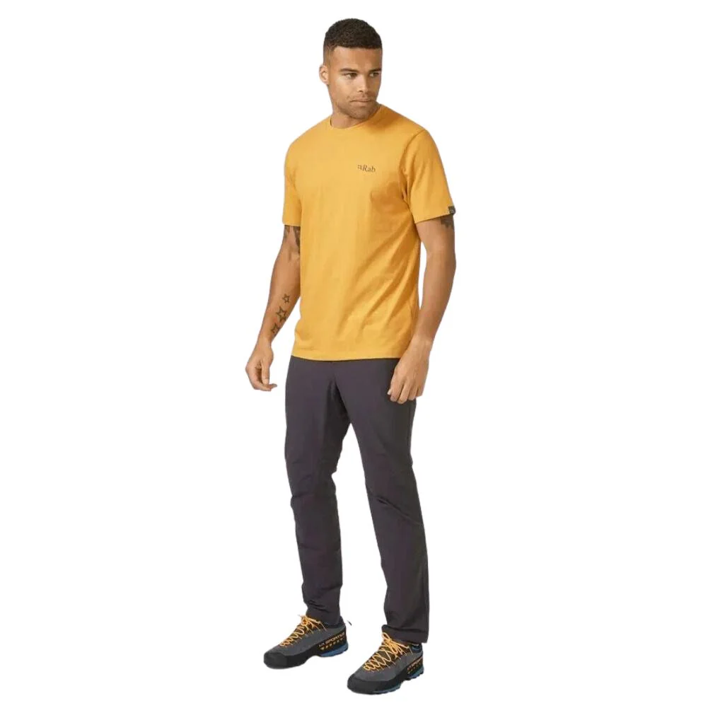 Rab Men's Stance Mountain Peak Tee (Sahara) - Image 4