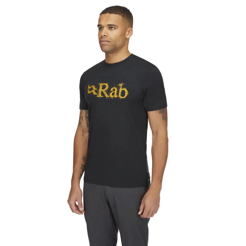 Rab Men's Stance Tech Sketch Tee (Beluga) - Image 4