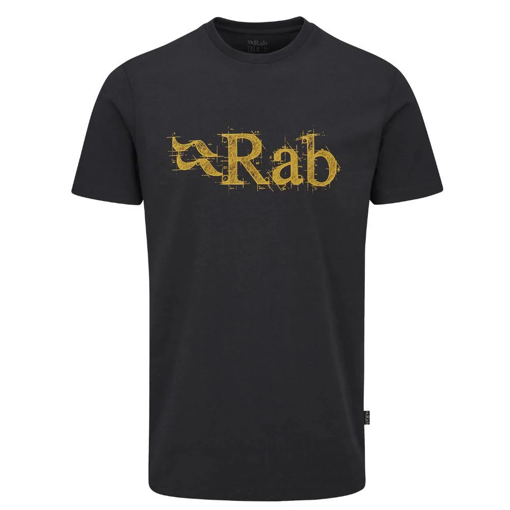 Rab Men's Stance Tech Sketch Tee (Beluga) - Image 7