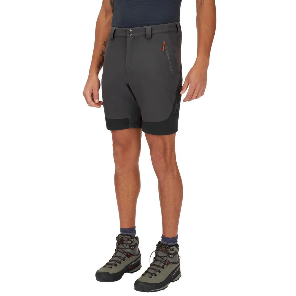 Rab Men's Torque Mountain Shorts - 10" (Graphene/Anthracite) - Image 4