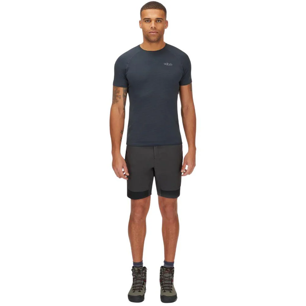 Rab Men's Torque Mountain Shorts - 10" (Graphene/Anthracite) - Image 6