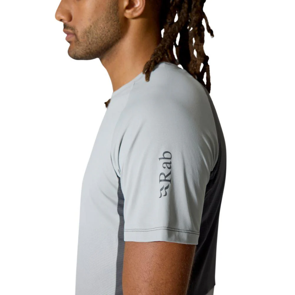 Rab Men's Trail Tee (Dark Pewter/Graphene) - Image 6