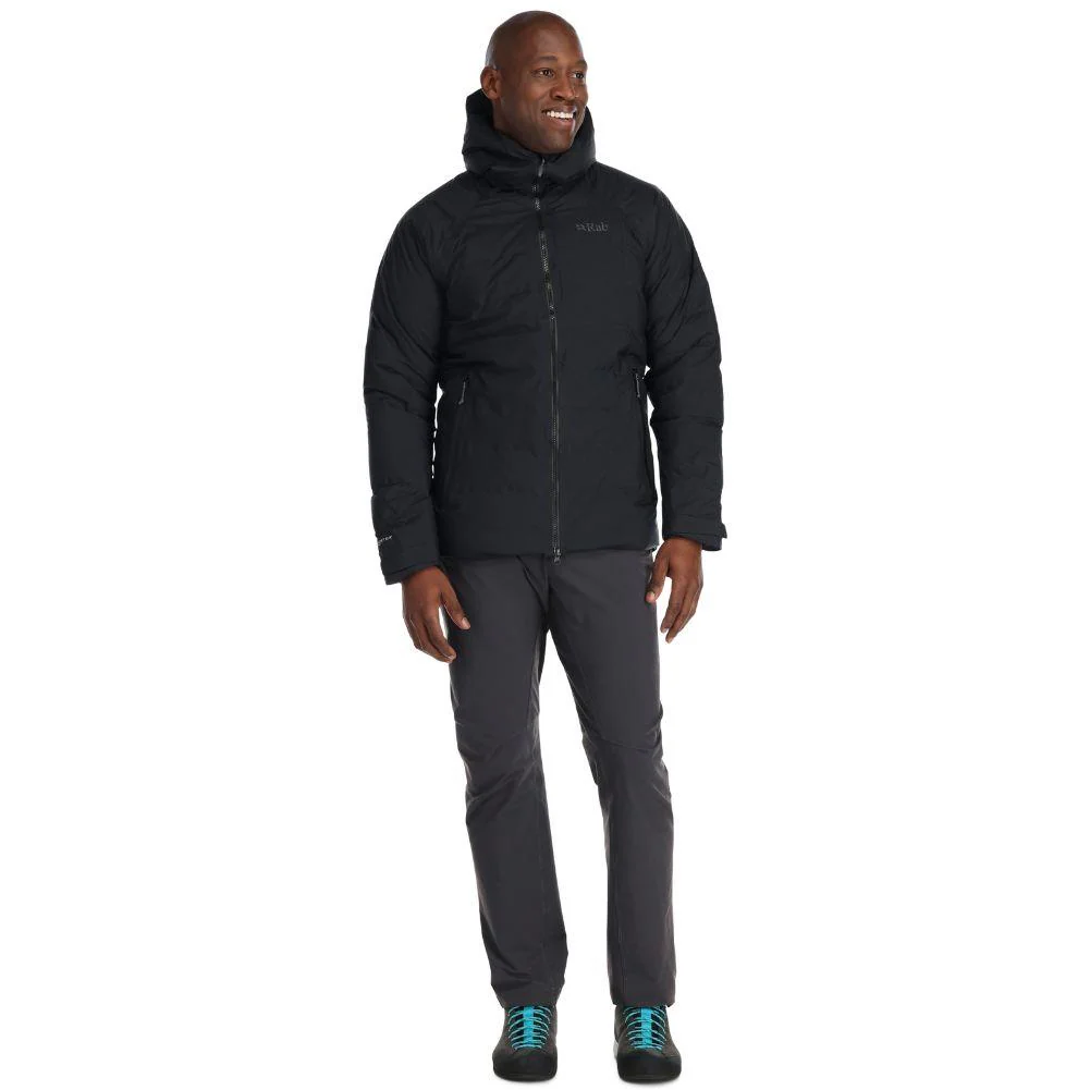 Rab Men's Valiance Waterproof Down Jacket (Black) - Image 4