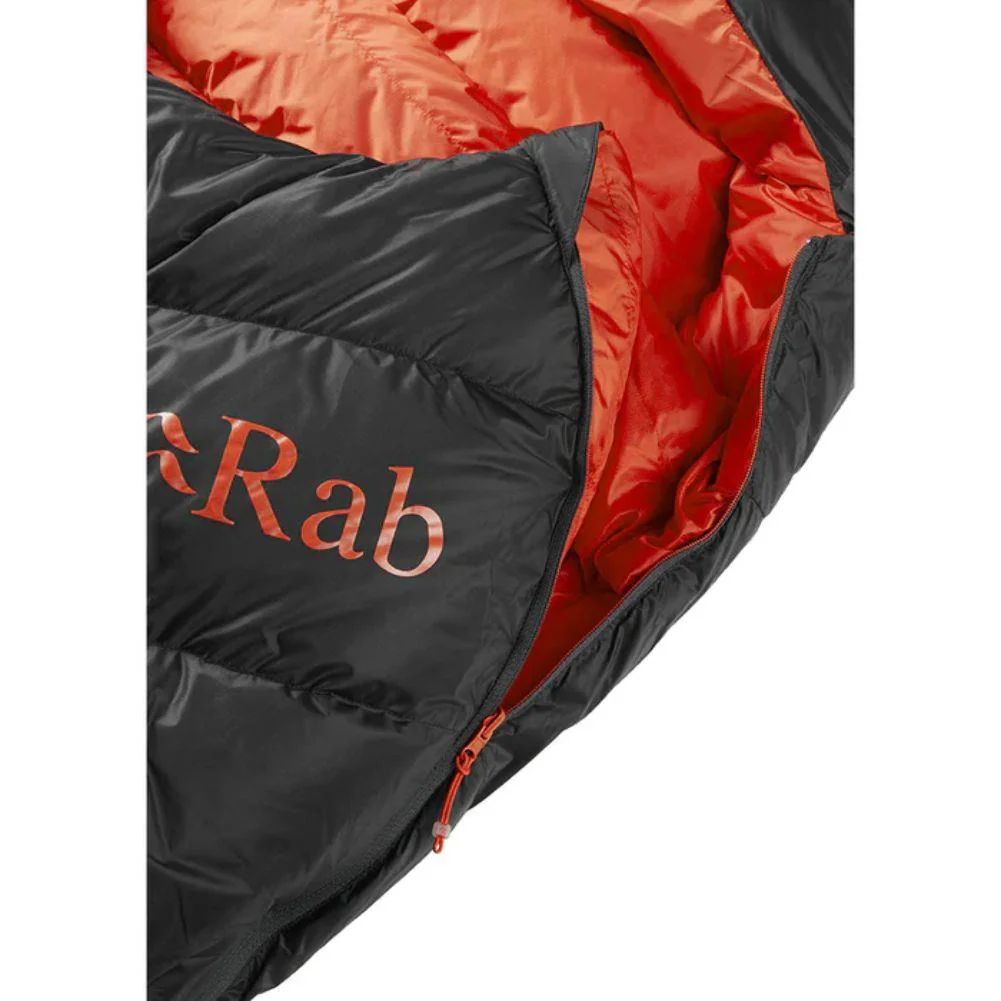 Rab Neutrino Pro 700 Left Zip Down Sleeping Bag (-15C) - Long (Granite) - Image 7