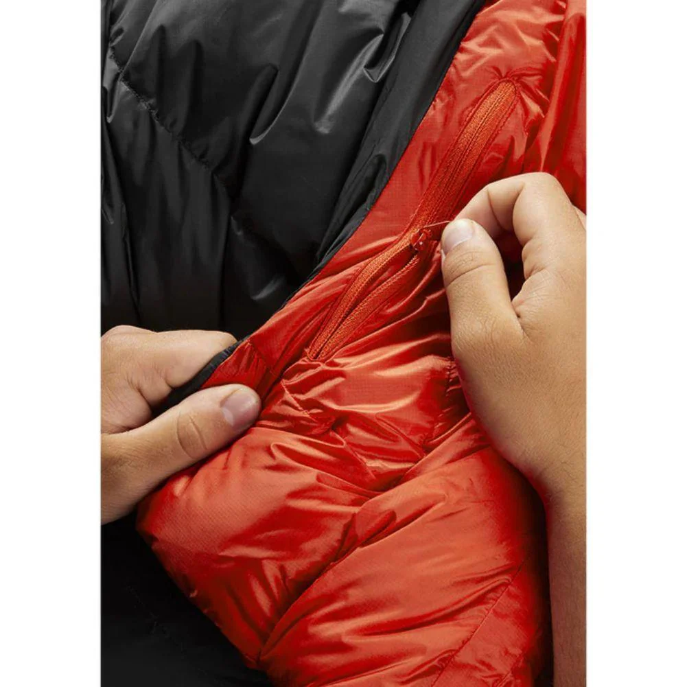 Rab Neutrino Pro 700 Left Zip Down Sleeping Bag (-15C) - Long (Granite) - Image 9