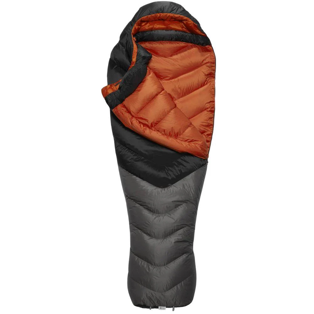 Rab Neutrino Pro 900 Regular Down Sleeping Bag (-22C) - Left Zip (Granite) - Image 15