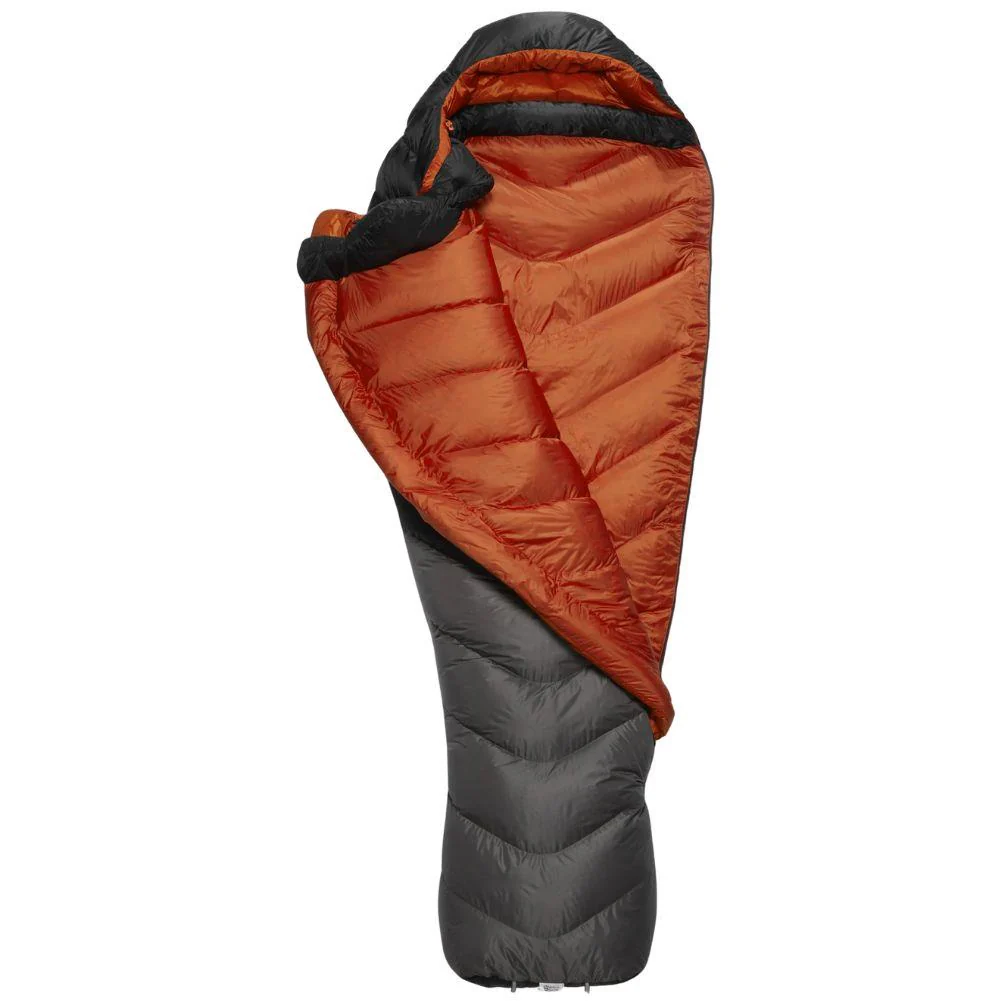 Rab Neutrino Pro 900 Regular Down Sleeping Bag (-22C) - Left Zip (Granite) - Image 16