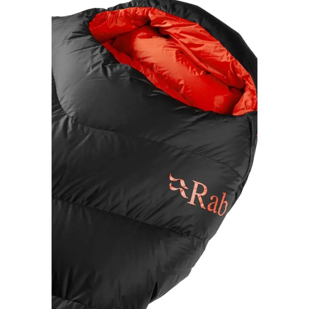 Rab Neutrino Pro 900 Regular Down Sleeping Bag (-22C) - Left Zip (Granite) - Image 6