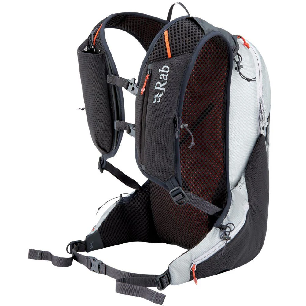 Rab Nitron 18L Lightweight Pack (Dark Pewter/Anthracite) - Image 3
