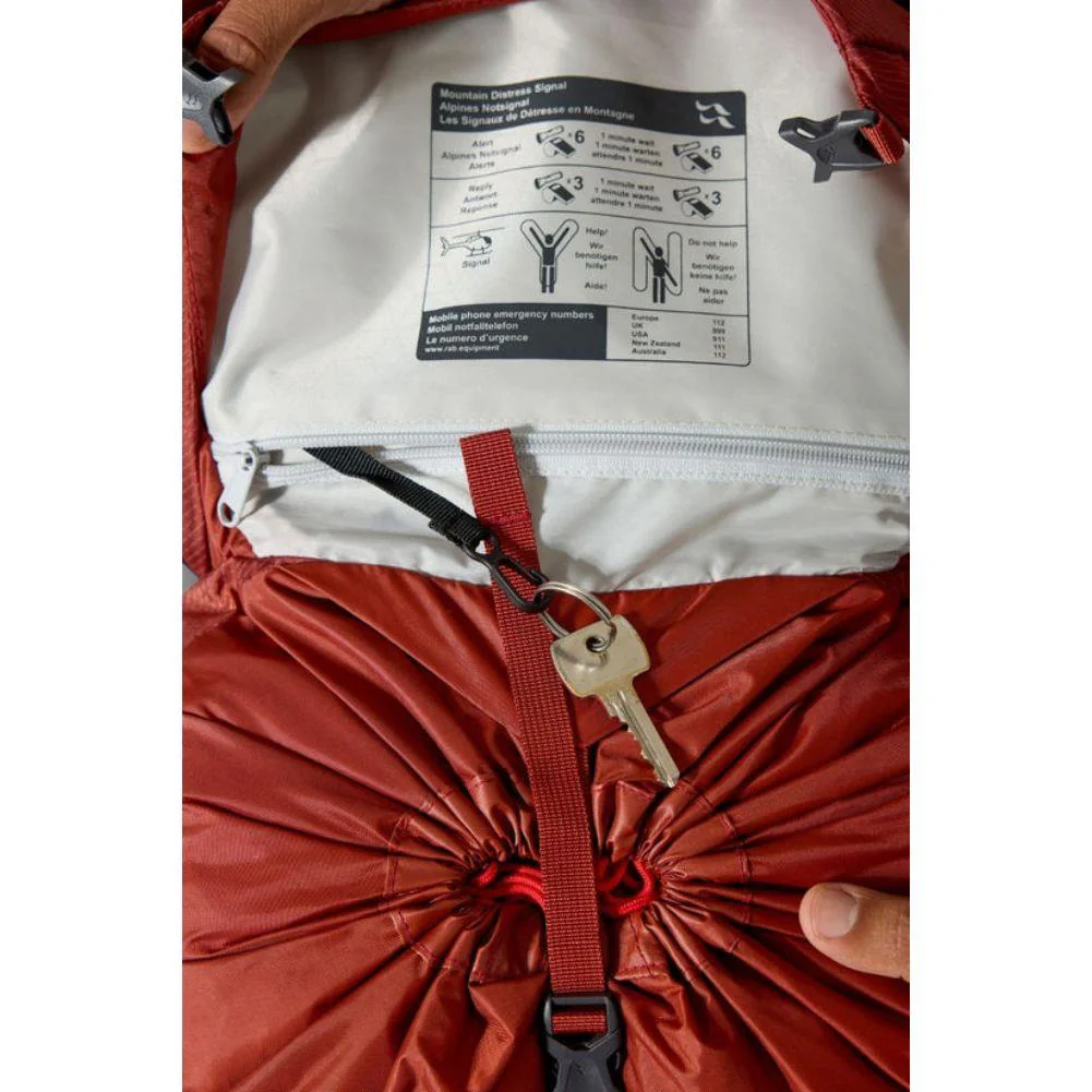 Rab Protium 35L Day Pack (Tuscan Red) - Image 12