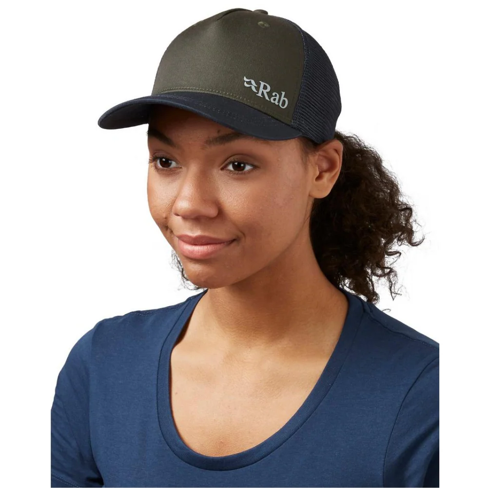 RAB Trucker Logo Cap (Army) - Image 4