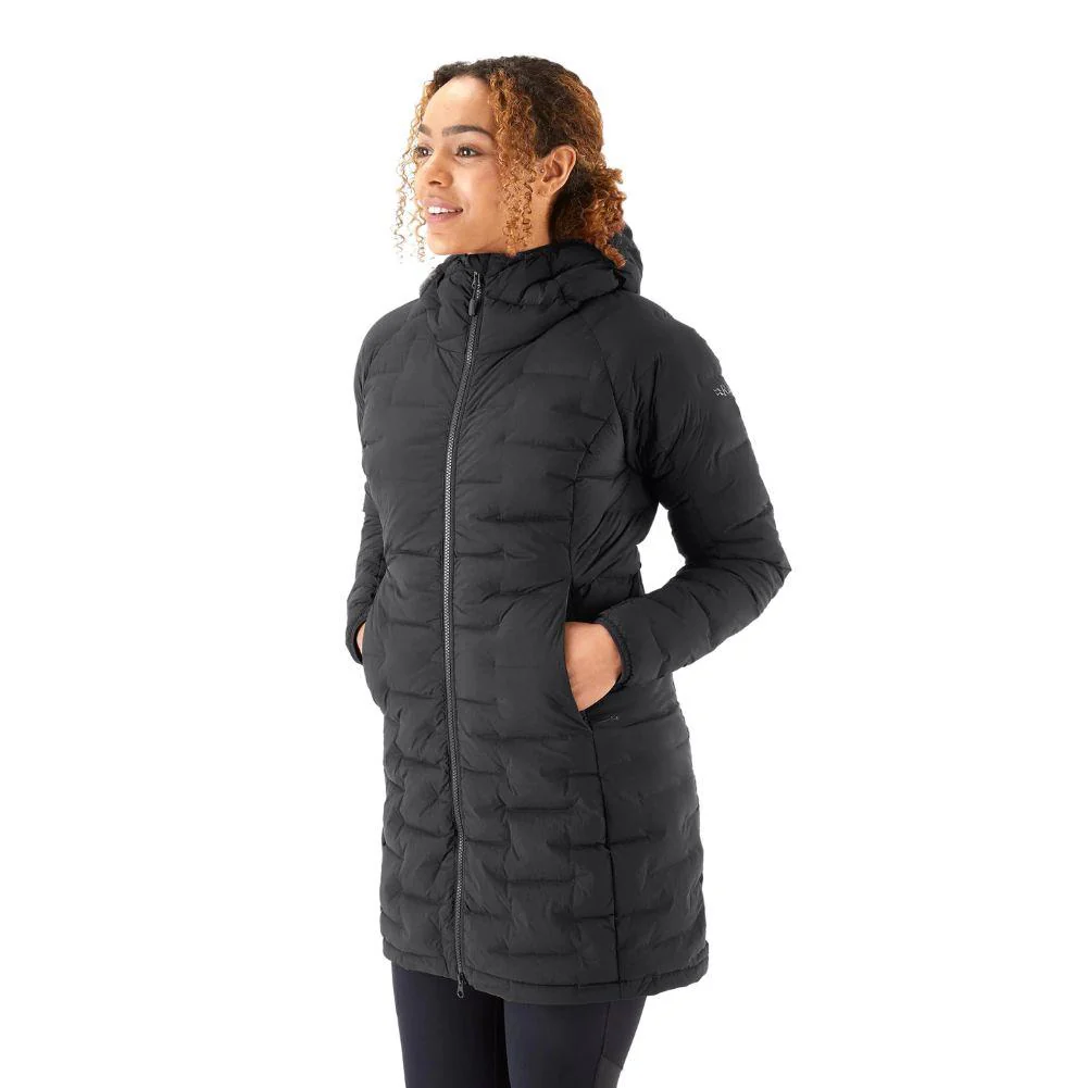 Rab Women's Cubit Stretch Down Parka (Ebony)