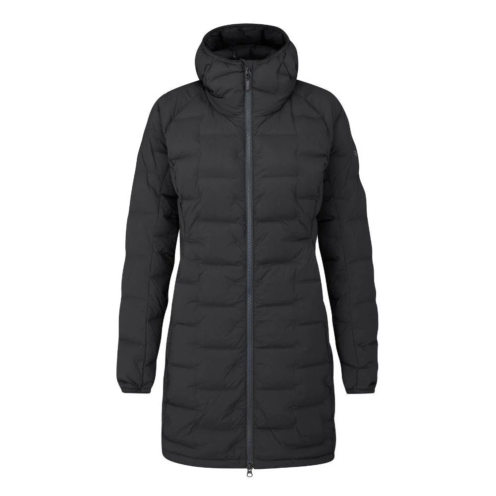 Rab Women's Cubit Stretch Down Parka (Ebony) - Image 2