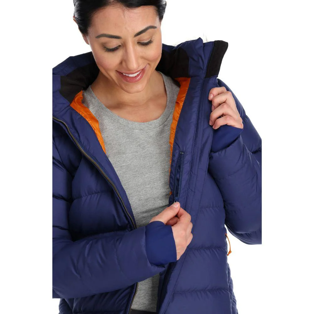 Rab Women's Deep Cover Down Parka (Patriot Blue) - Image 7