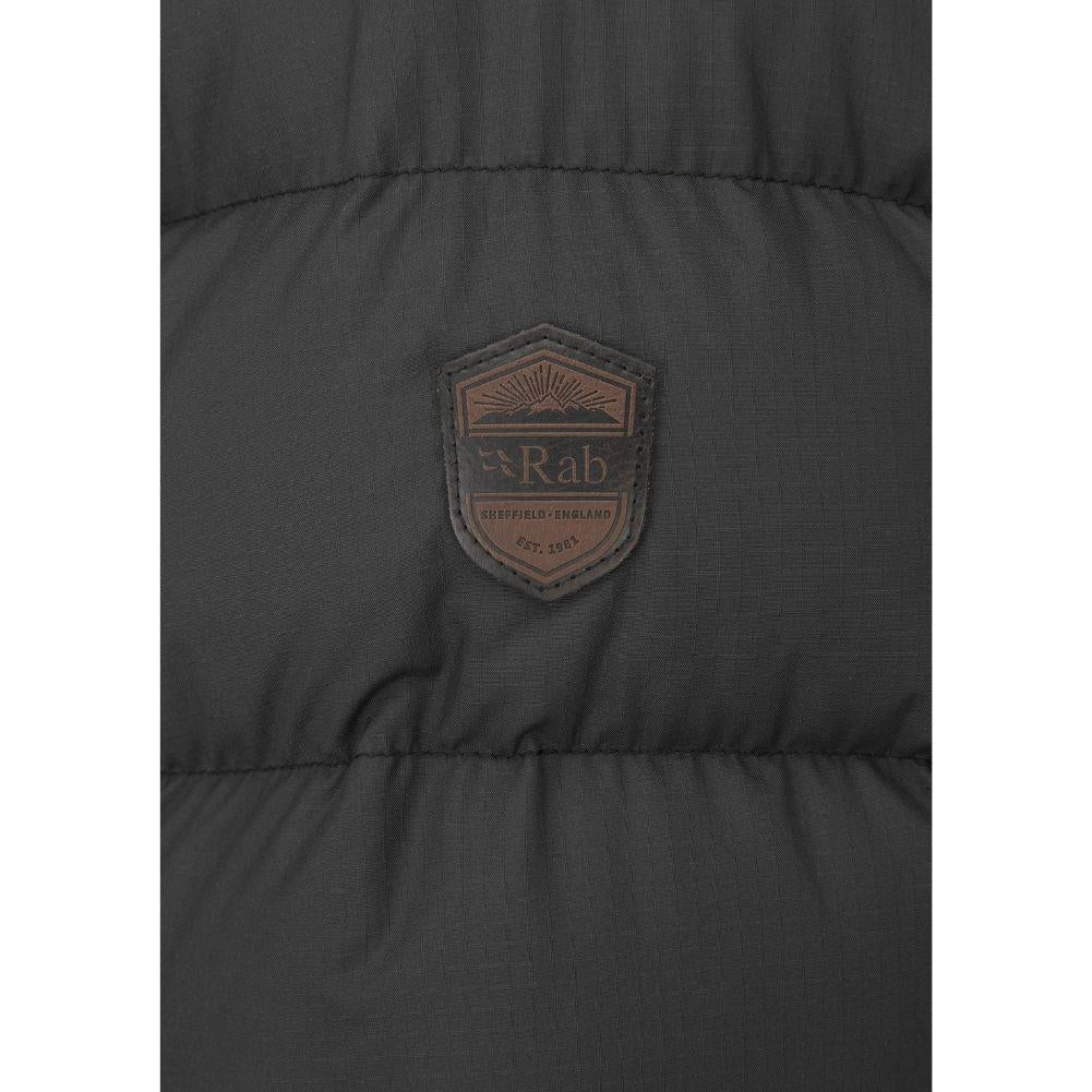 Rab Women's Deep Cover Recycled Down Parka (Black) - Image 4