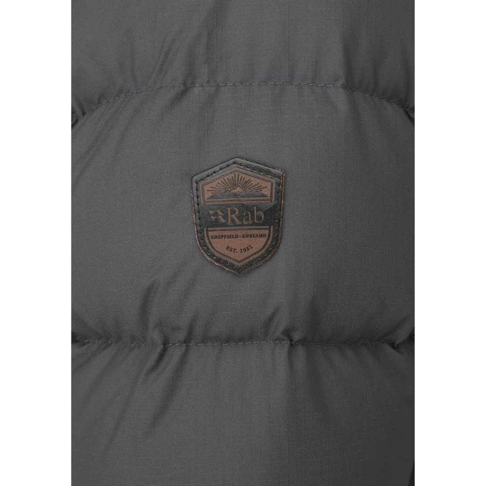 Rab Women's Deep Cover Recycled Down Parka (Graphene) - Image 10