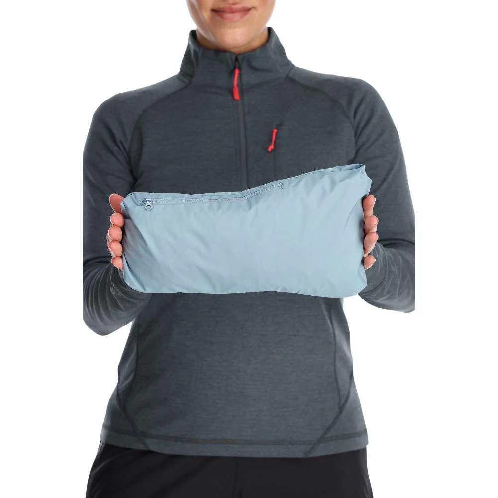 Rab Women's Downpour Eco Waterproof Jacket (Orion Blue/Citadel) - Image 8