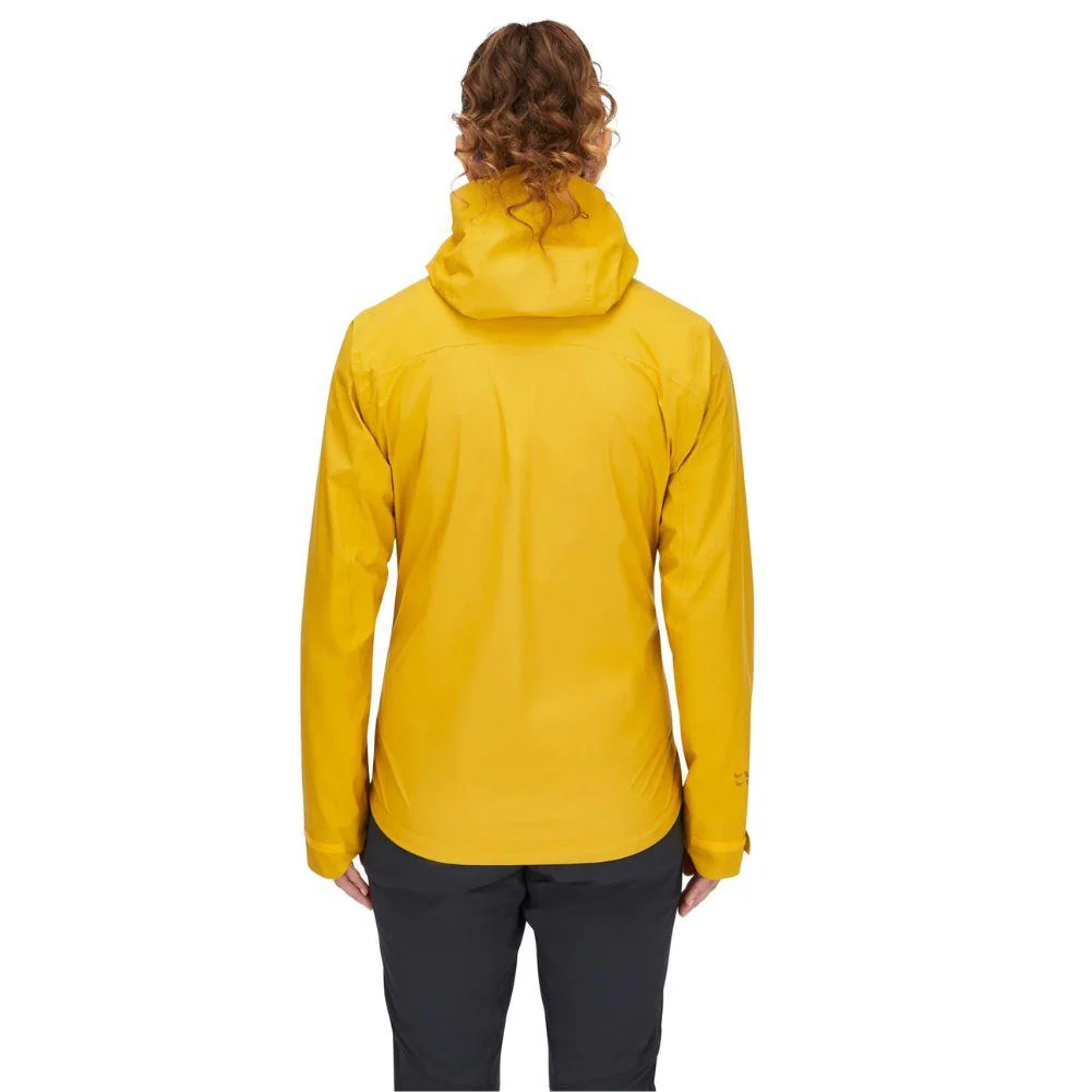 Rab Women's Downpour Light Waterproof Jacket (Sahara) - Image 5