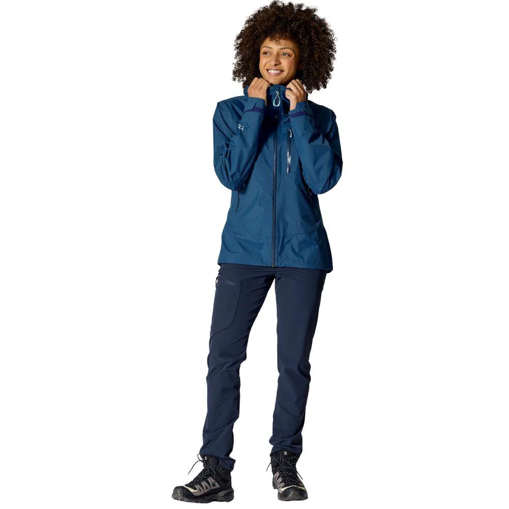 Rab Women's Downpour Mountain Waterproof Jacket (Tempest Blue) - Image 11