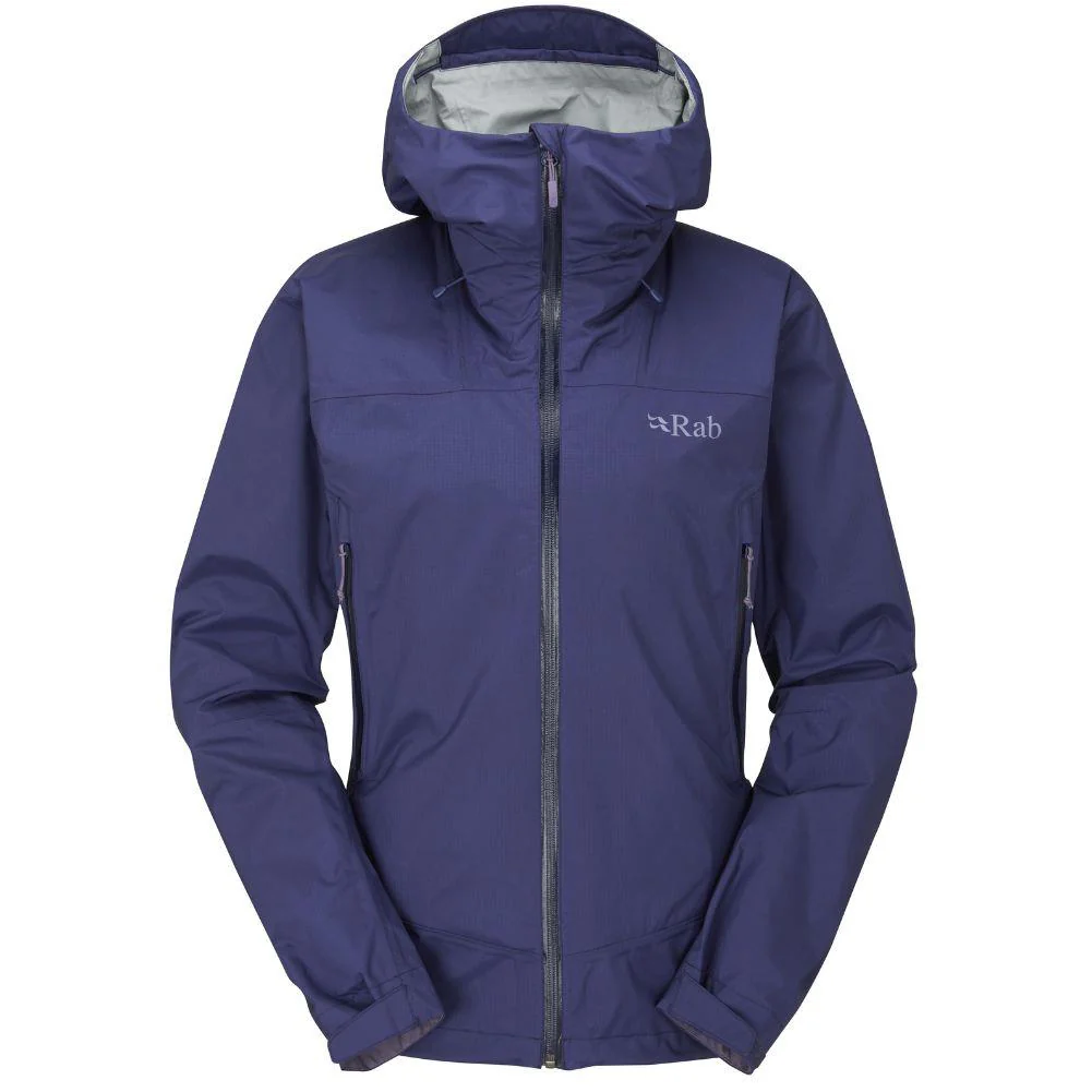 RAB Women's Downpour Plus 2.0 Waterproof Jacket (Patriot Blue)