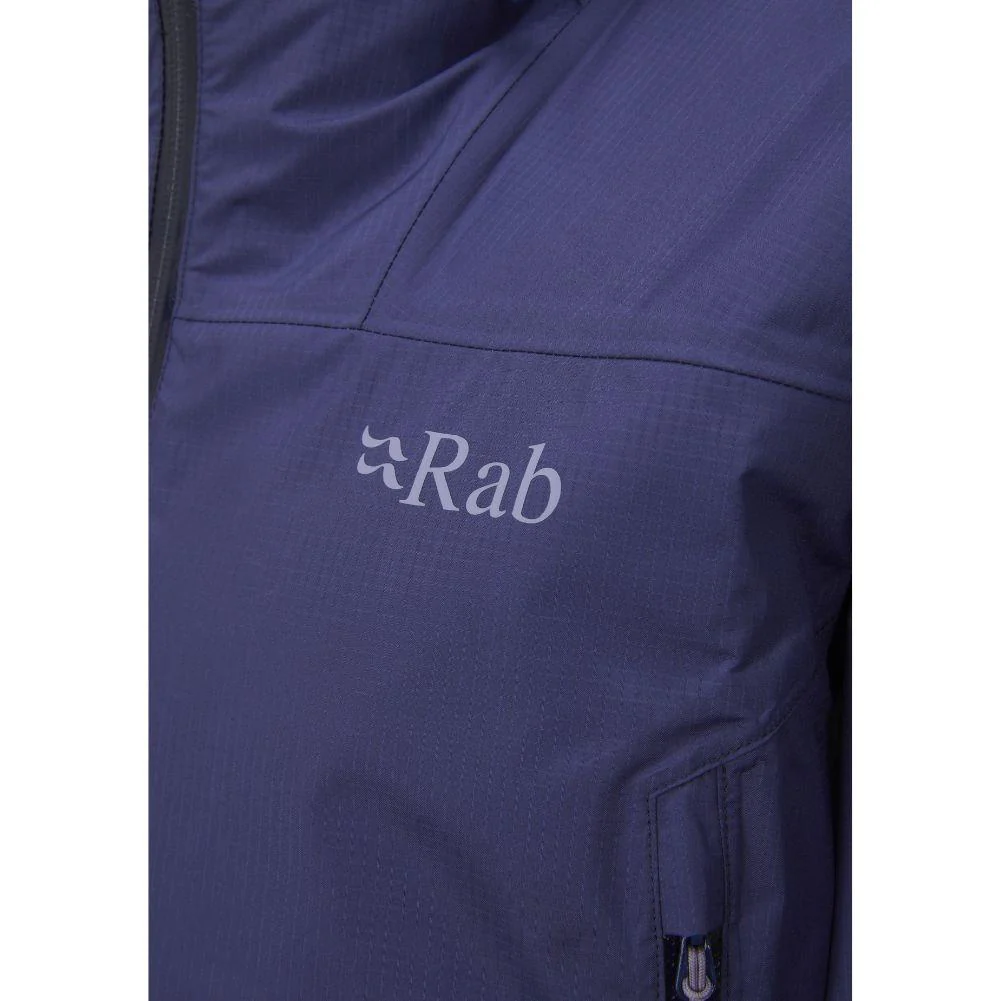 RAB Women's Downpour Plus 2.0 Waterproof Jacket (Patriot Blue) - Image 13