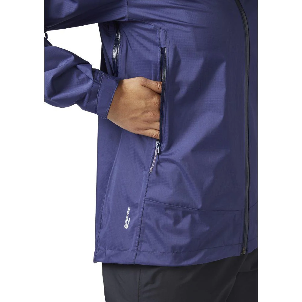RAB Women's Downpour Plus 2.0 Waterproof Jacket (Patriot Blue) - Image 4