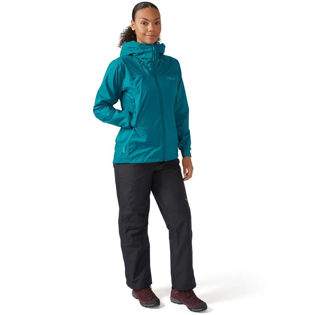 Rab Women's Downpour Plus 2.0 Waterproof Jacket (Ultramarine) - Image 3