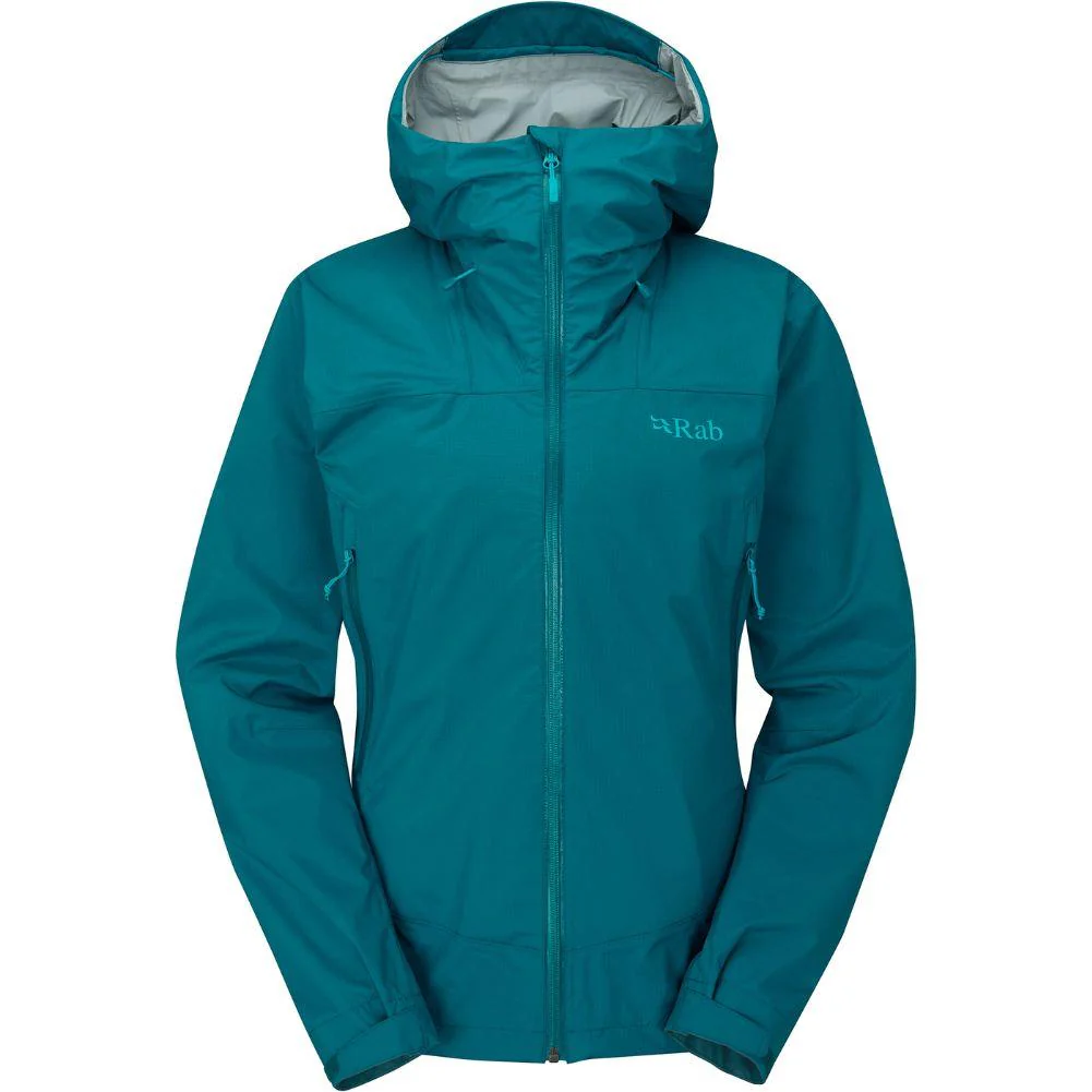 Rab Women's Downpour Plus 2.0 Waterproof Jacket (Ultramarine) - Image 9