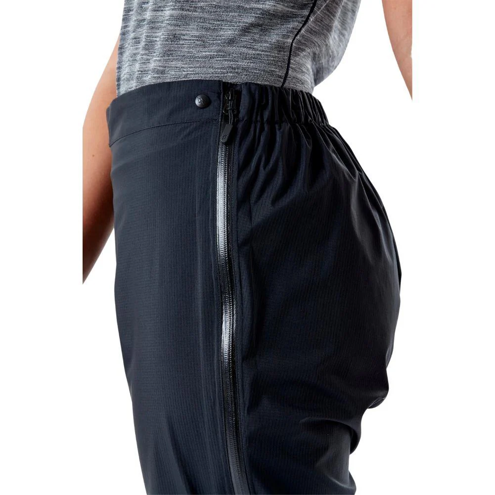Rab Women's Downpour Plus 2.0 Waterproof Pants (Black) - Image 4