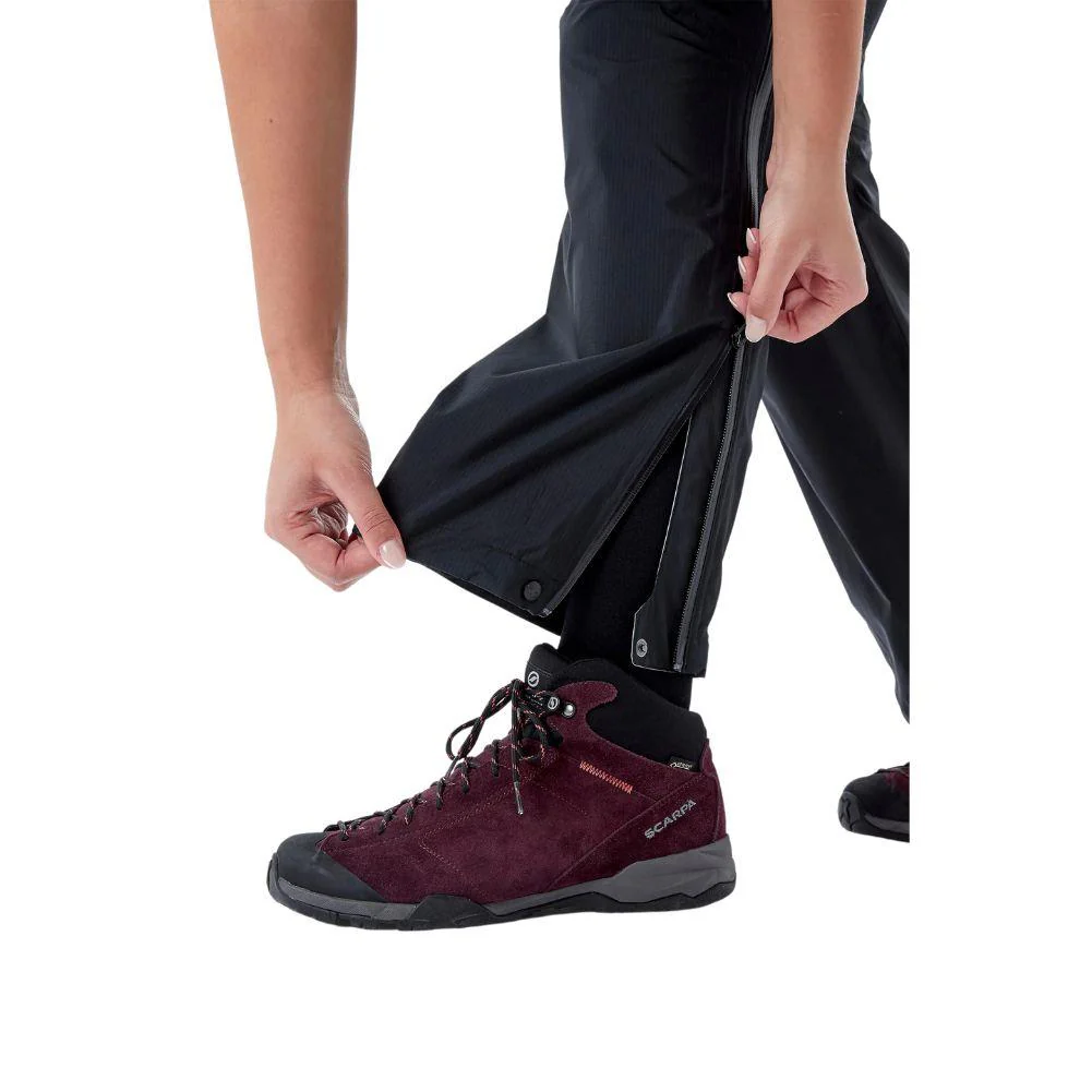 Rab Women's Downpour Plus 2.0 Waterproof Pants (Black) - Image 6