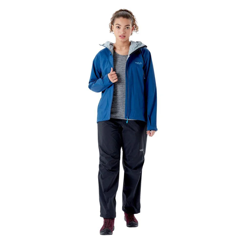 Rab Women's Downpour Plus 2.0 Waterproof Pants (Black) - Image 8