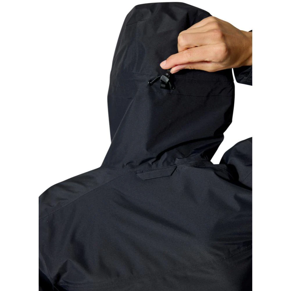 Rab Women's Downpour Waterproof Jacket (Black) - Image 6