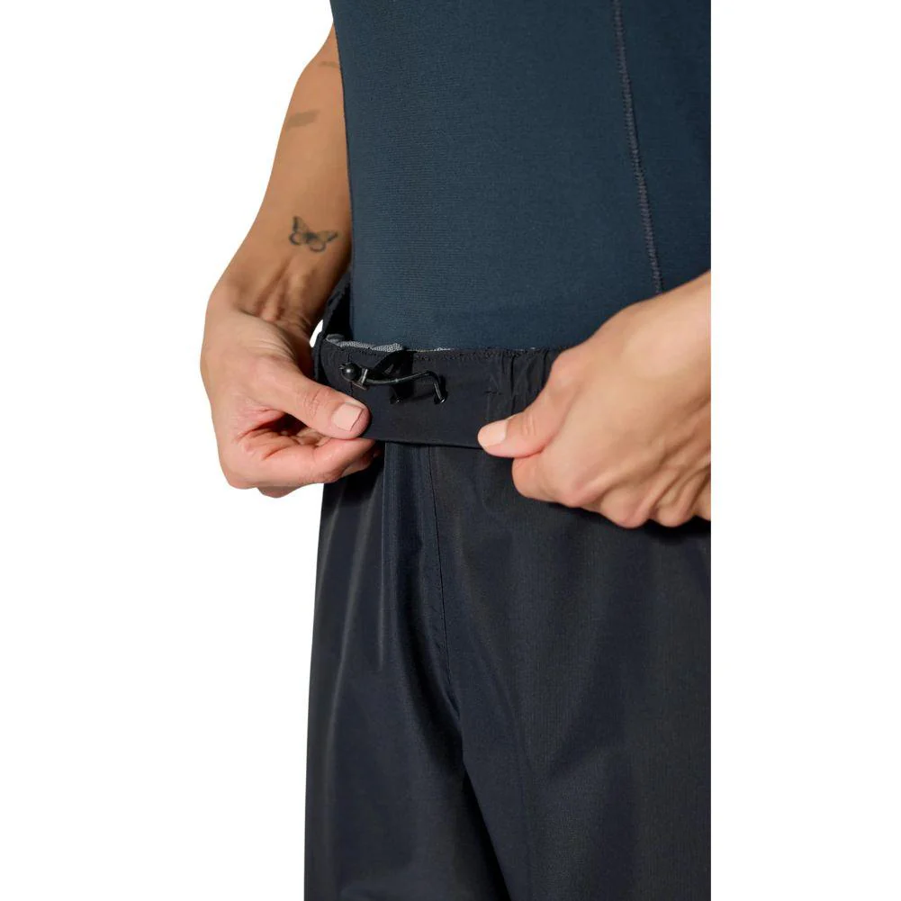 Rab Women's Downpour Waterproof Pants - Short (Black) - Image 6