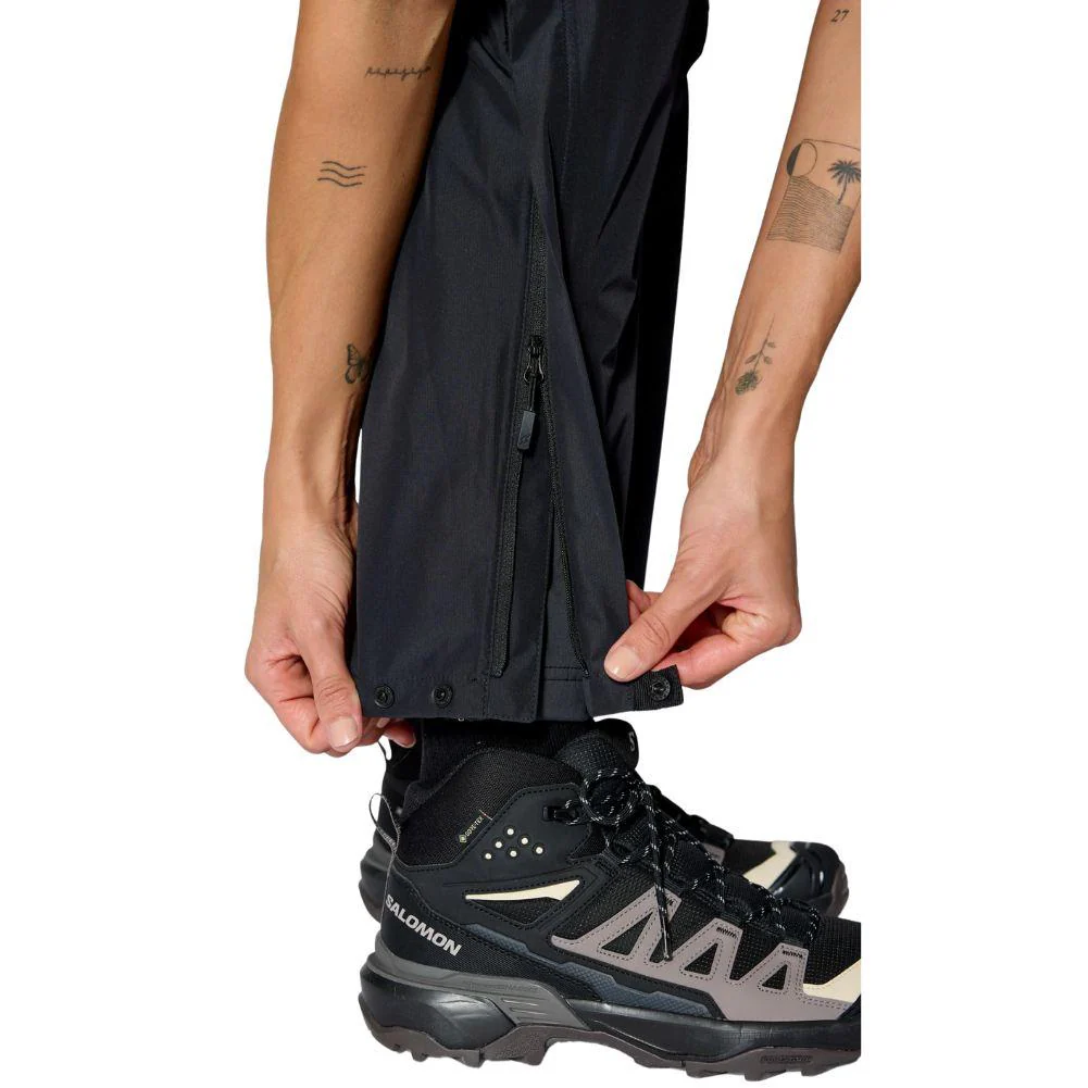 Rab Women's Downpour Waterproof Pants - Short (Black) - Image 9