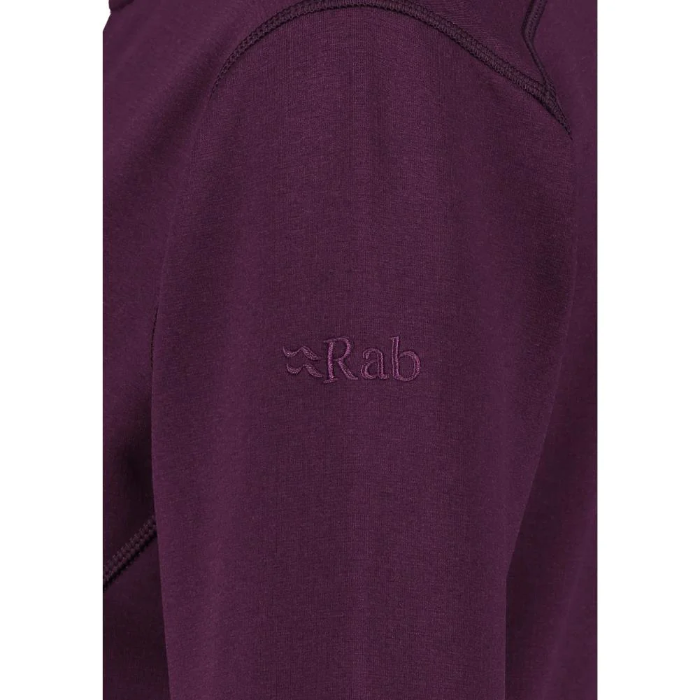 Rab Women's Geon Fleece Jacket (Eggplant) - Image 12