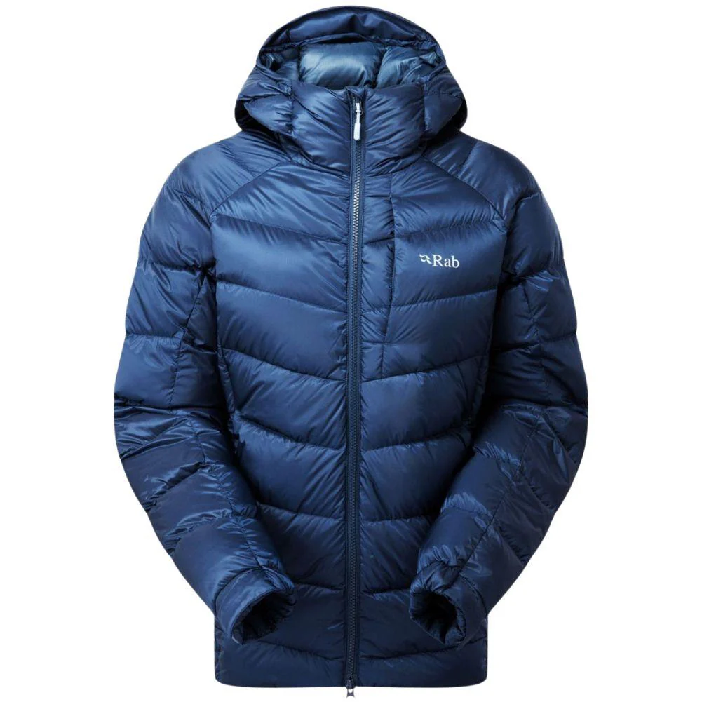 Rab Women's Glaceon Pro Down Jacket - 16 (Tempest Blue)