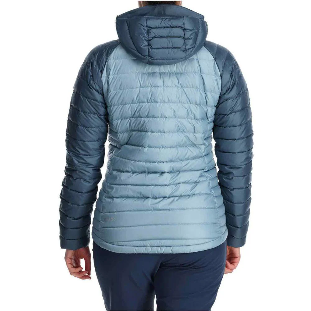Rab Women's Microlight Alpine Down Jacket (Orion Blue/Citadel) - Image 3