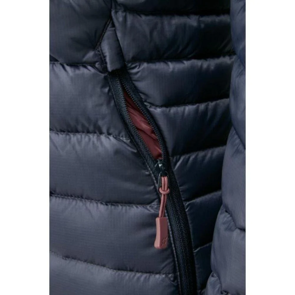 Rab Women's Microlight Alpine Recycled Down Jacket (Steel) - Image 4