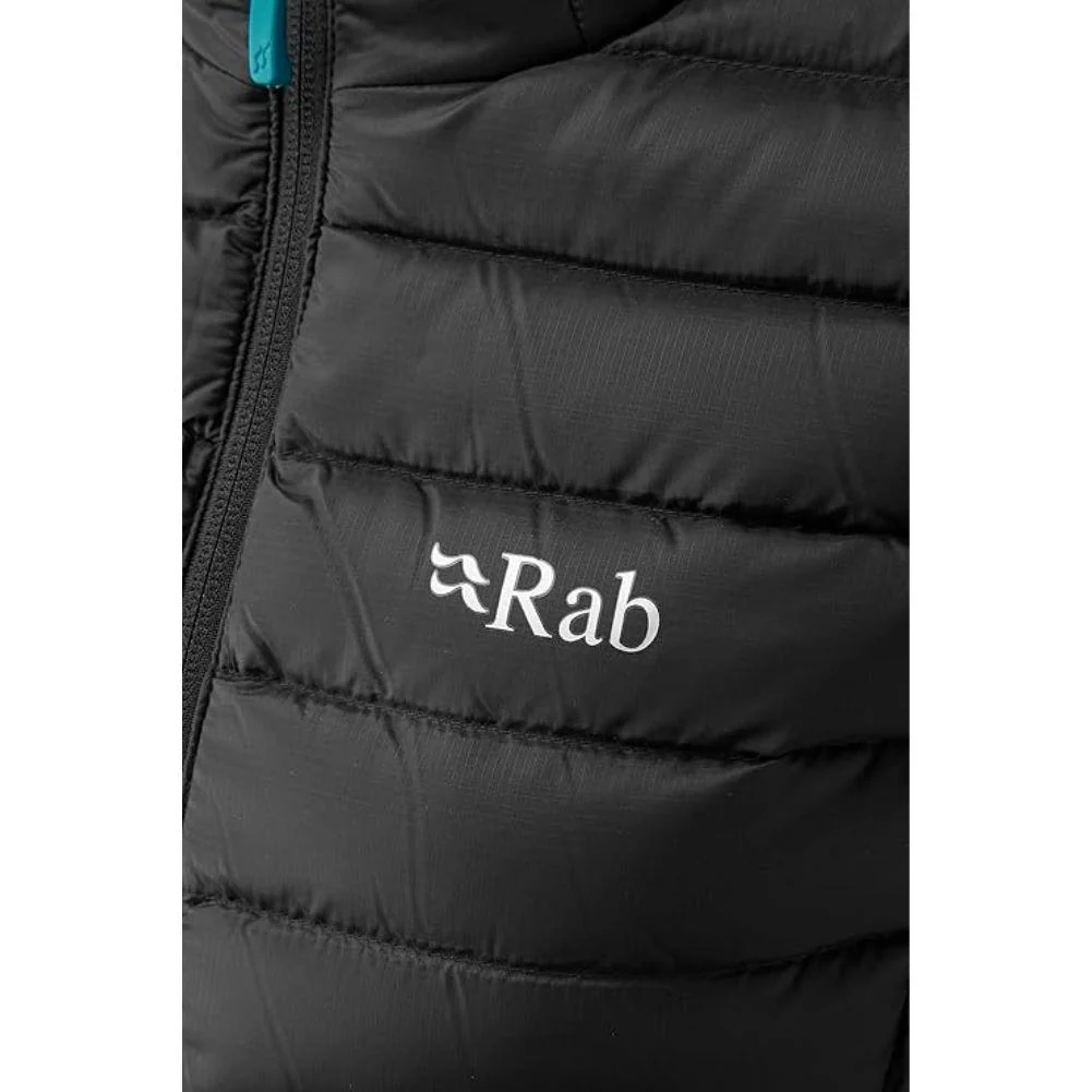 Rab Women's Microlight Down Vest (Black) - Image 4