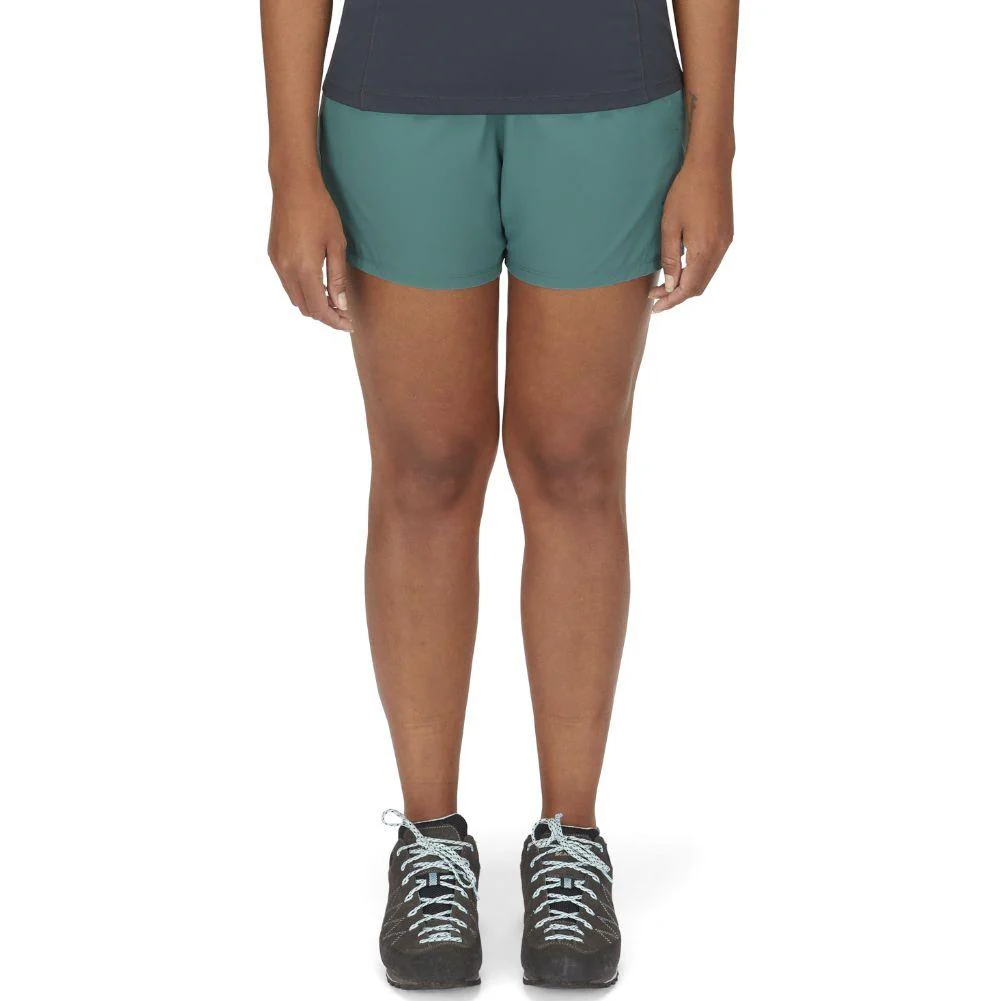 Rab Women's Momentum Shorts - 4" (Eucalyptus) - Image 3