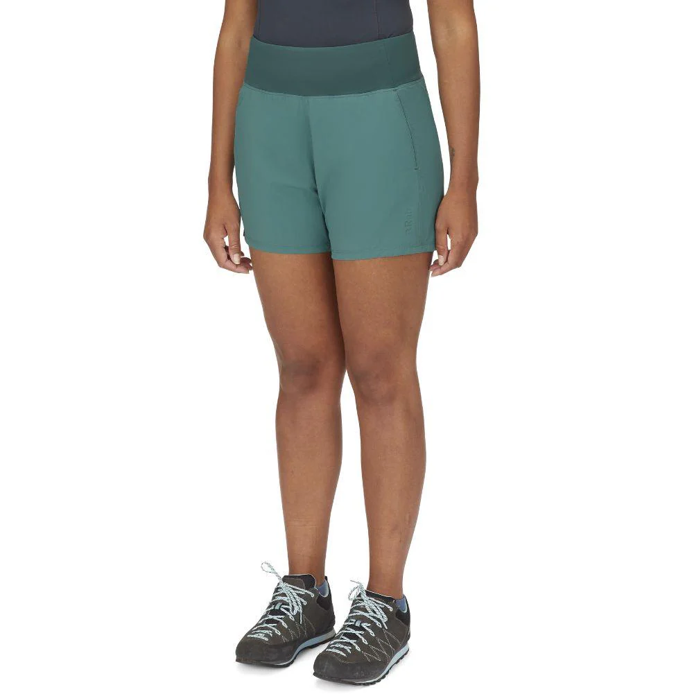 Rab Women's Momentum Shorts - 4" (Eucalyptus) - Image 7