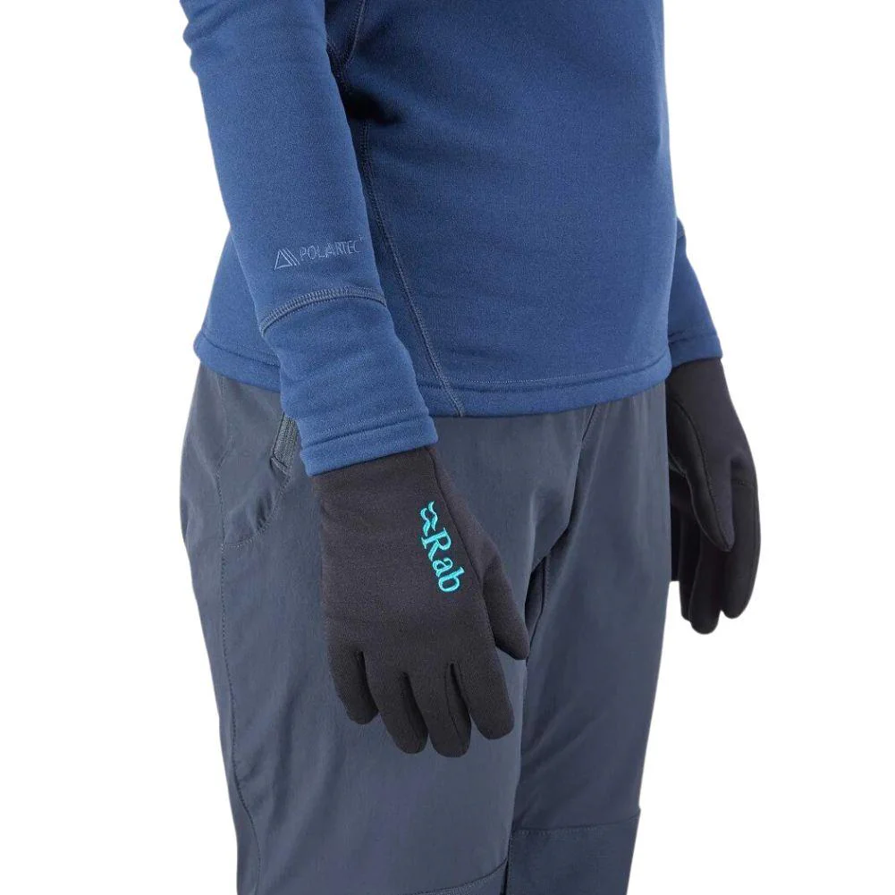 Rab Women's Power Stretch Pro Glove (Black) - Image 5