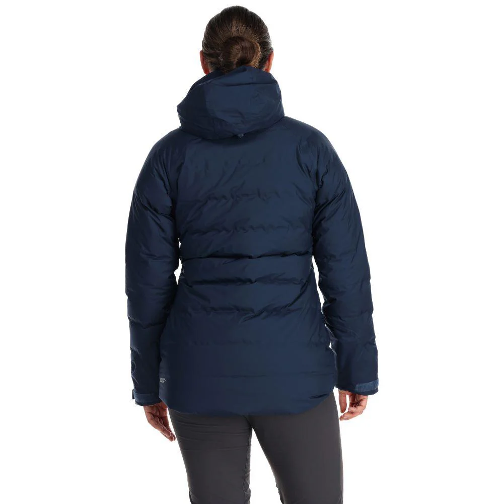 Rab Women's Valiance Waterproof Down Jacket (Deep Ink) - Image 4