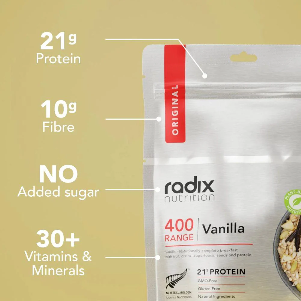 Radix Nutrition Original Breakfast v9.0 - 400Kcal (Vanilla) - Image 2