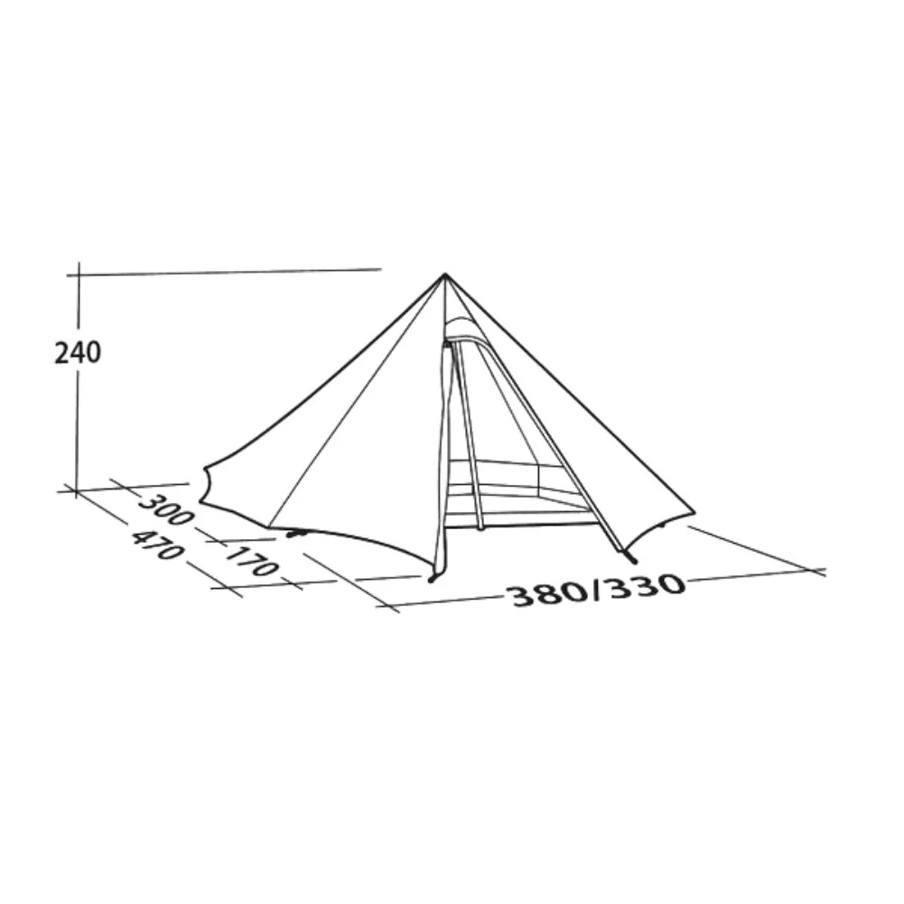 Robens Fairbanks Grande Tipi Polycotton Tent (2024) - Image 8