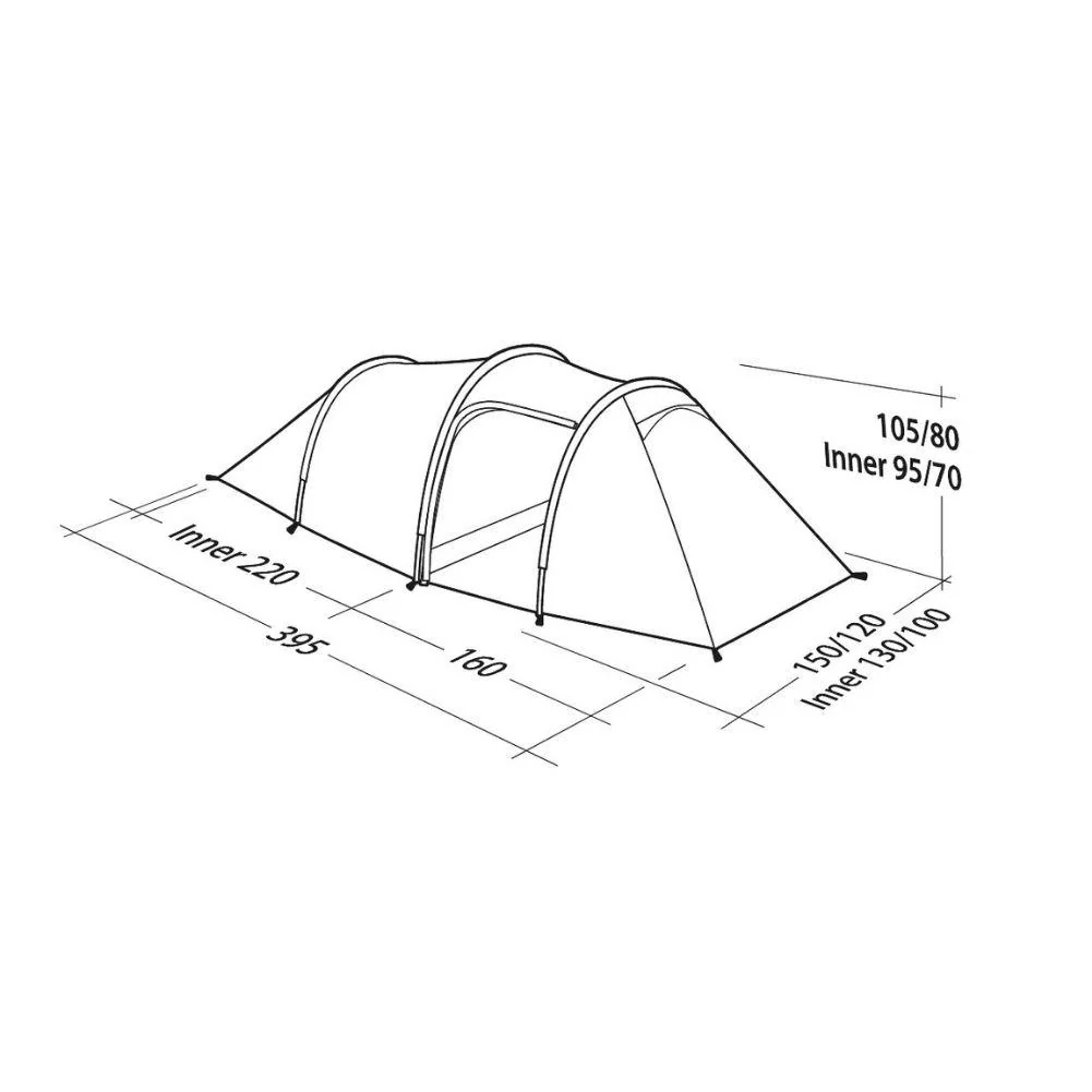 Robens Voyager 2EX 2 Man Trekking Tent - Image 2