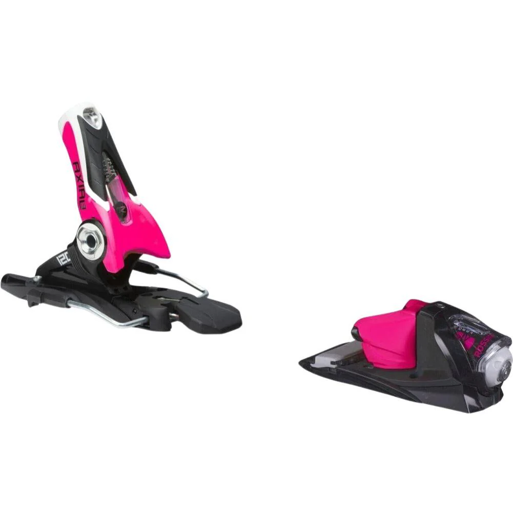Rossignol Axial 3 120 Dual WTR B120 Ski Binding (Black/Pink)