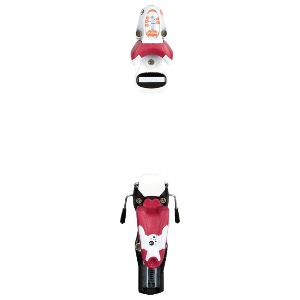 Rossignol Comp Kid Ski Bindings (White/Pink) - Image 2