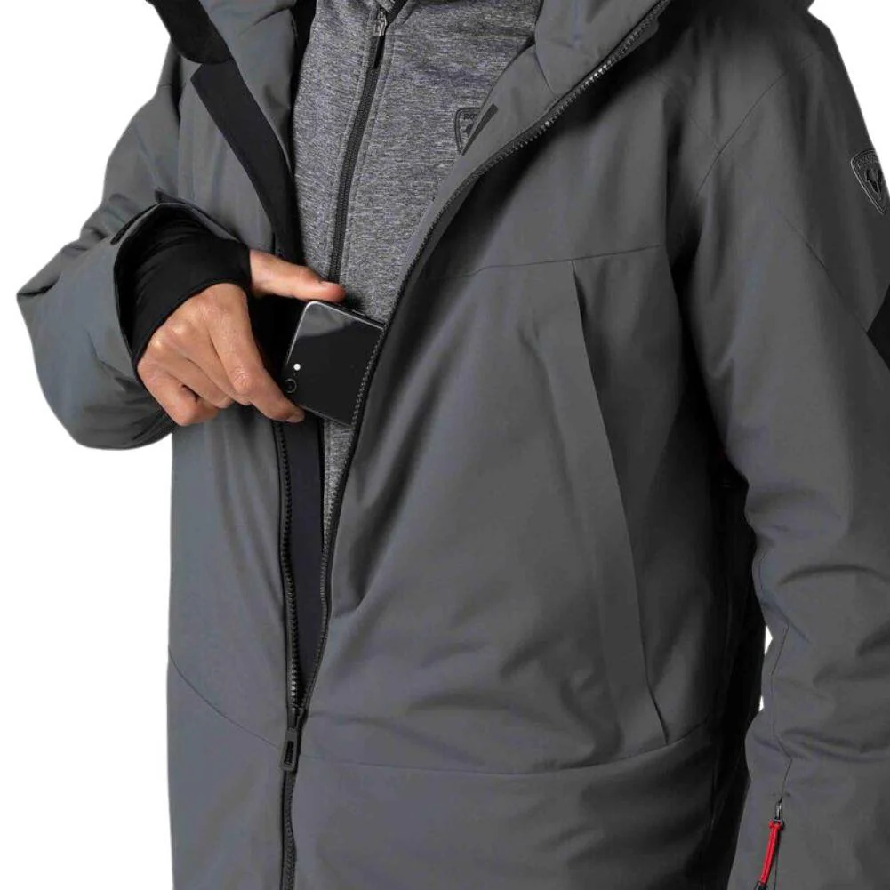 Rossignol Men's Controle Ski Jacket (Onyx Grey) - Image 12