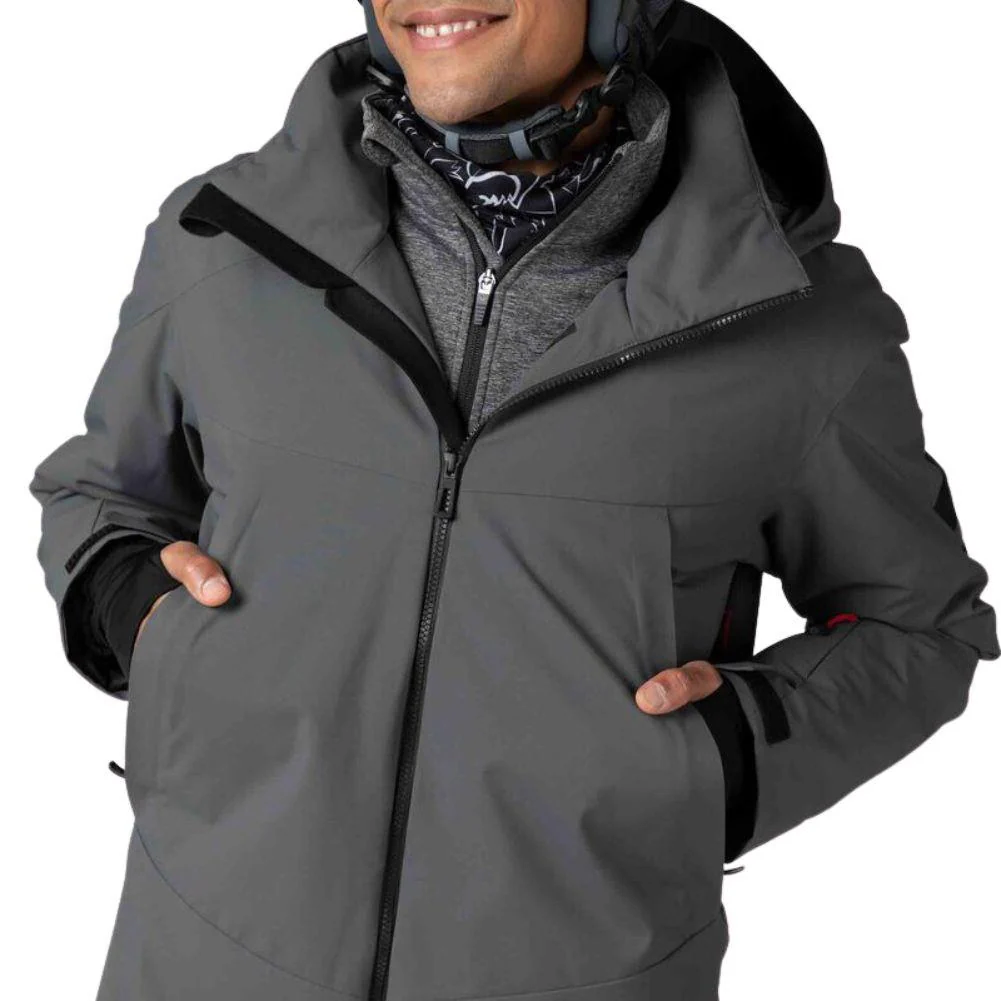 Rossignol Men's Controle Ski Jacket (Onyx Grey) - Image 9